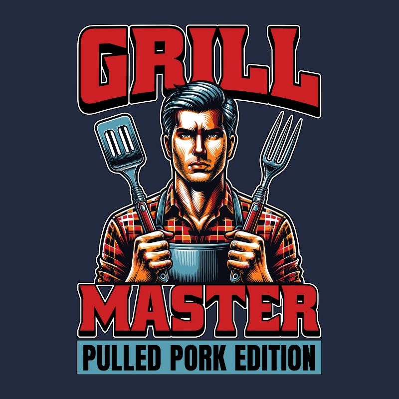 Pulled Pork BBQ Grill Master Pulled Barbecue Lover