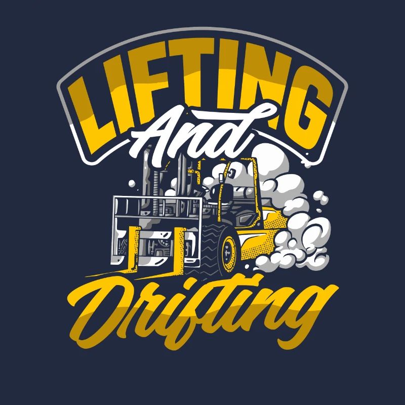 Forklift Lifting And Drifting