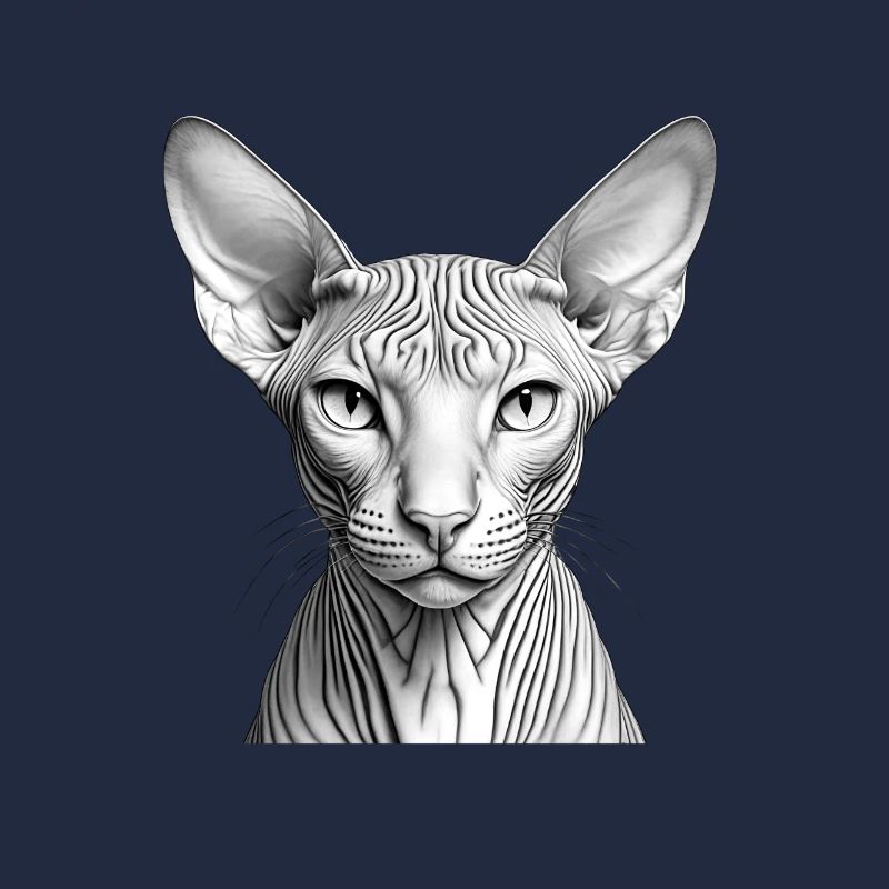 Coole Sphynx-Katze