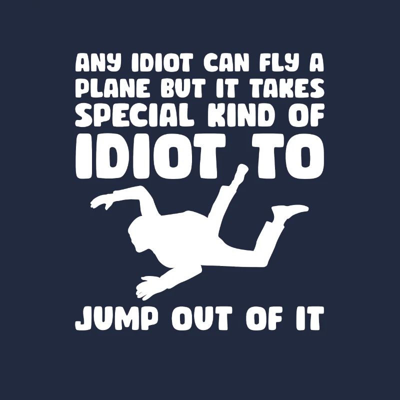 Skydive Skydiver Skydiving Fallschirm Geschenk