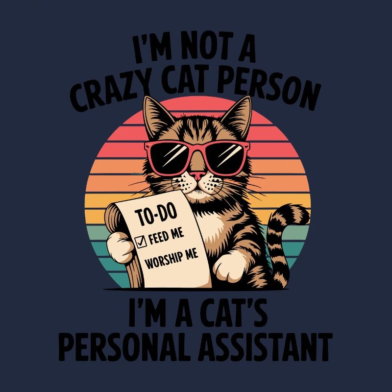 Witziger Katzen Spruch