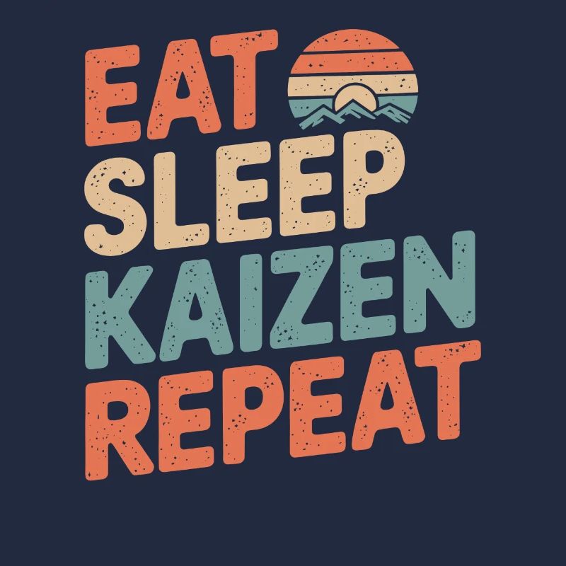 Manger Dormir Kaizen Amélioration Répéter