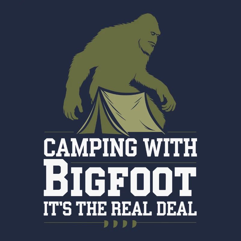 Bigfoot croyant Sasquatch Cryptide Créature de la forêt