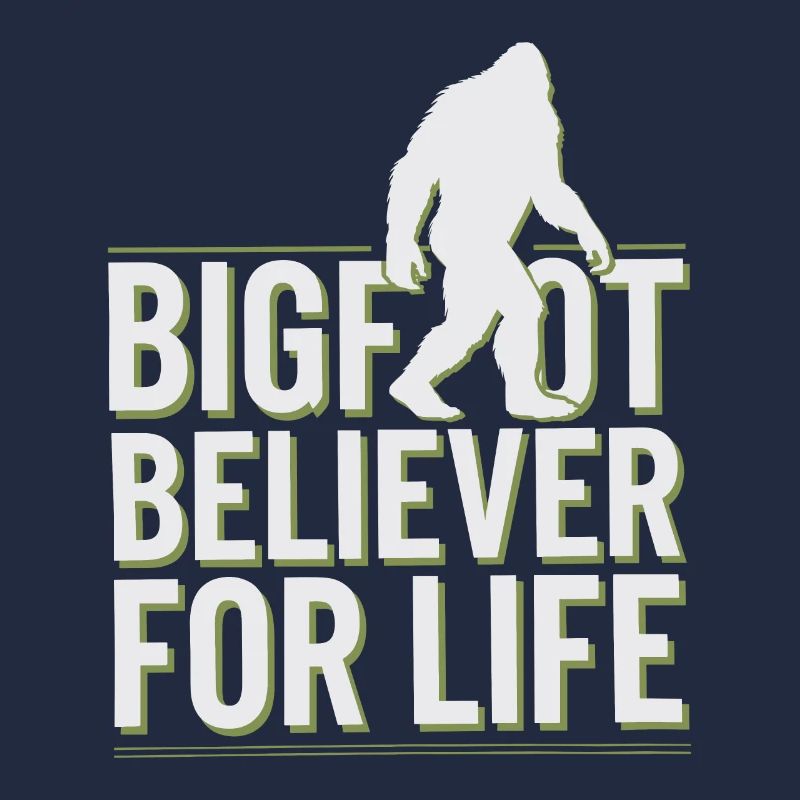Bigfoot croyant Sasquatch Cryptide Créature de la forêt
