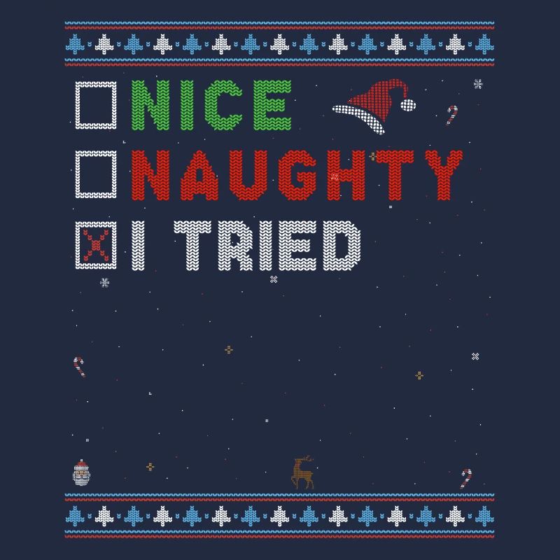 Nett oder frech - ich habe es mit dem Weihnachtsmann versucht