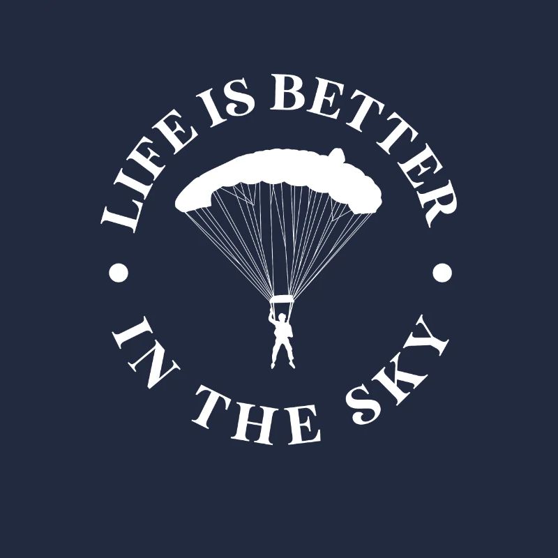 Skydive Skydiver Skydiving Fallschirm Geschenk