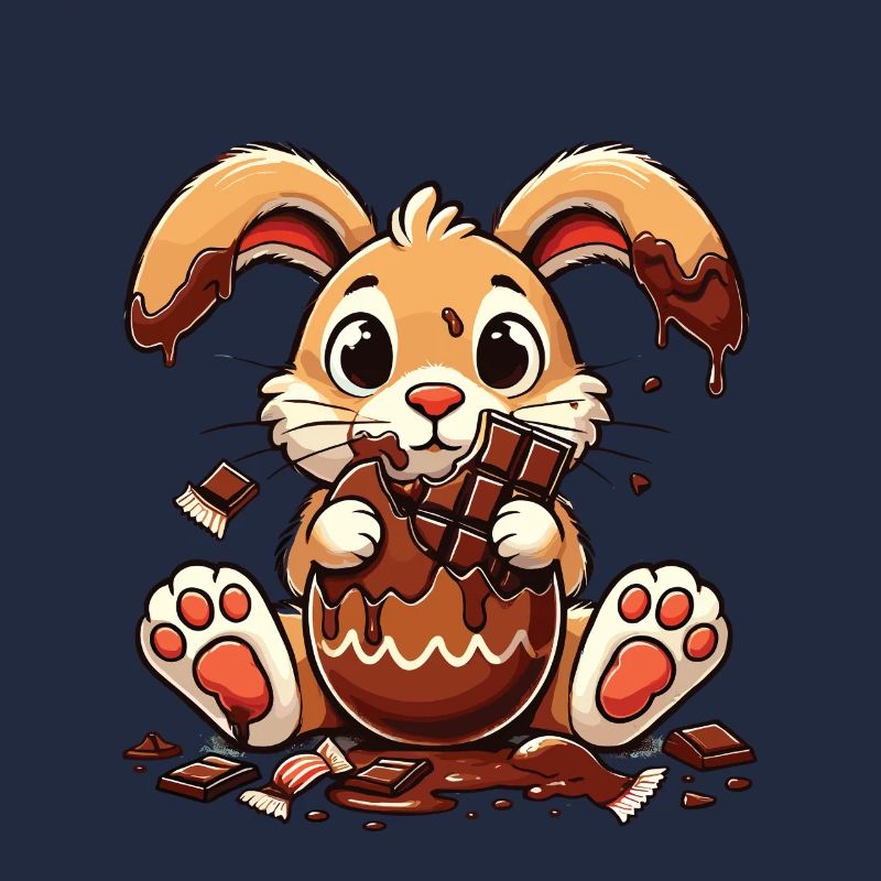 Dégustez du chocolat lapin de Pâques
