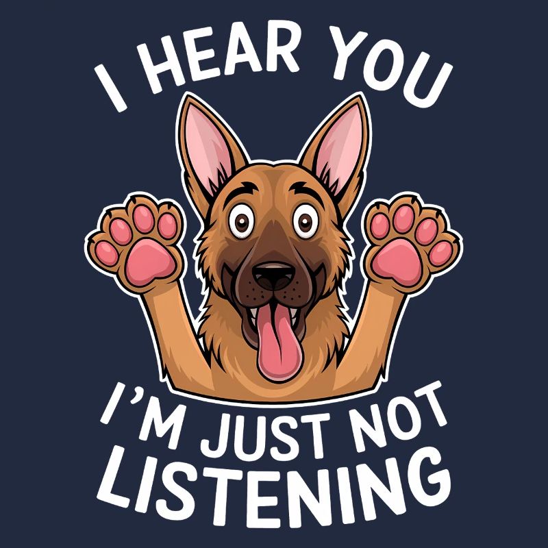 Deutscher Schäferhund Spruch Schäferhund Geschenk