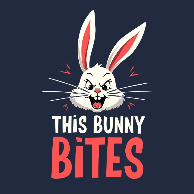 Lapin Conception d’animaux sarcastiques