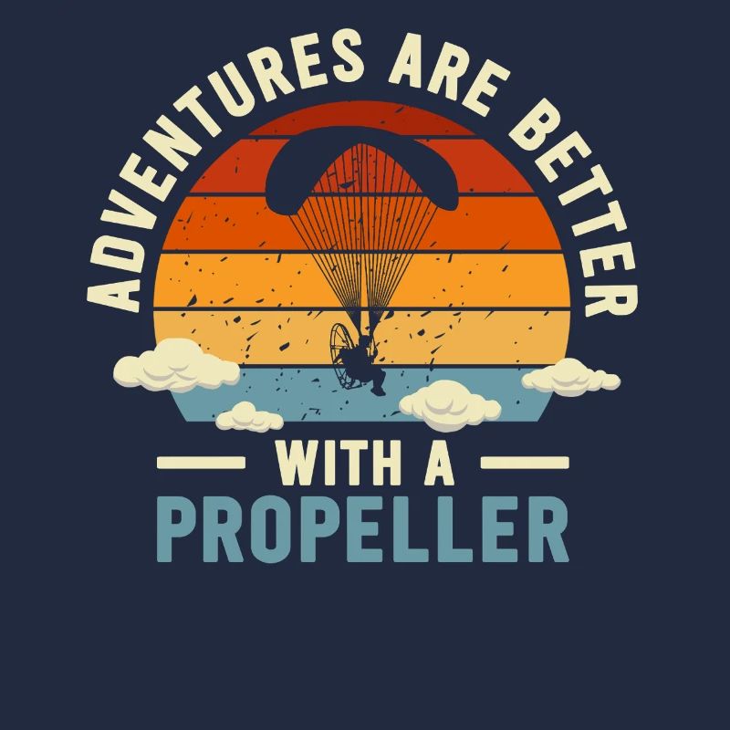 Abenteuer sind besser mit einem Propeller