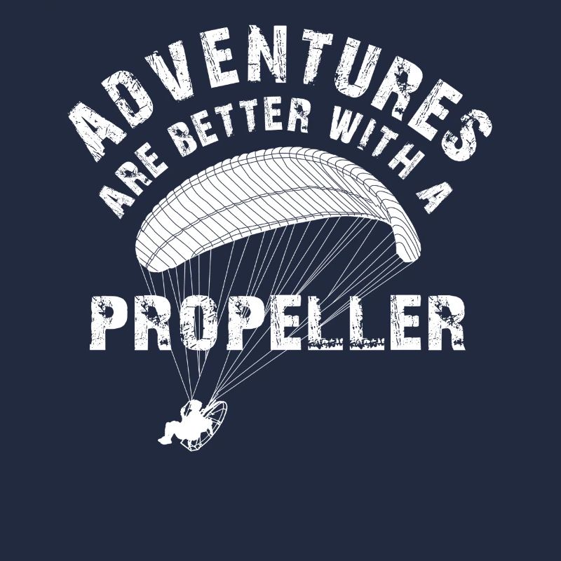 Abenteuer sind besser mit einem Propeller