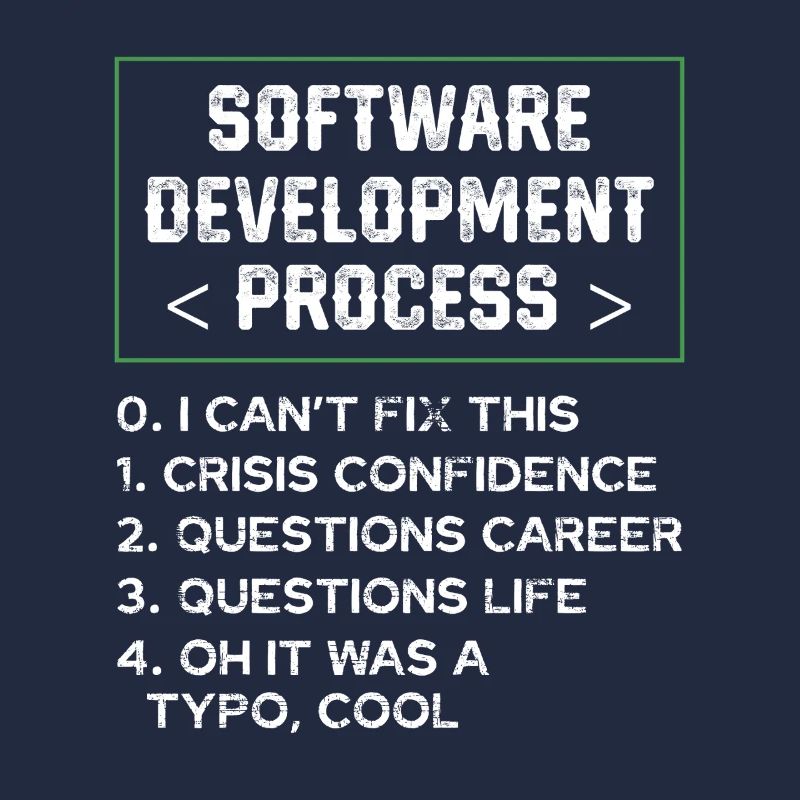 Software Development Process Humor Programmer