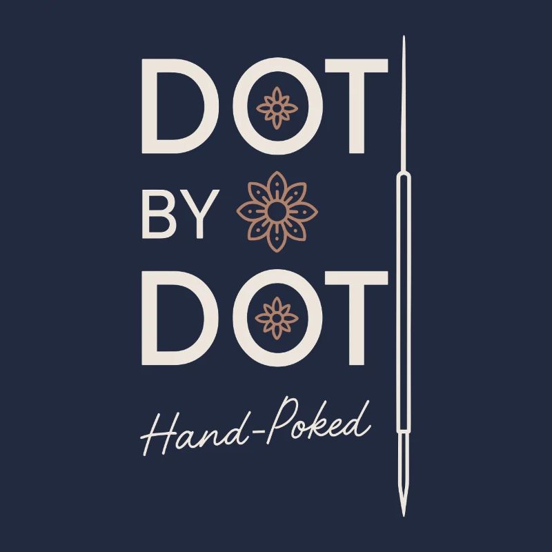 Broderie et perforation à la main artiste bricolage