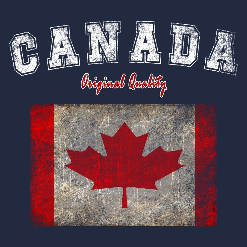 Drapeau du Canada Vintage Canada