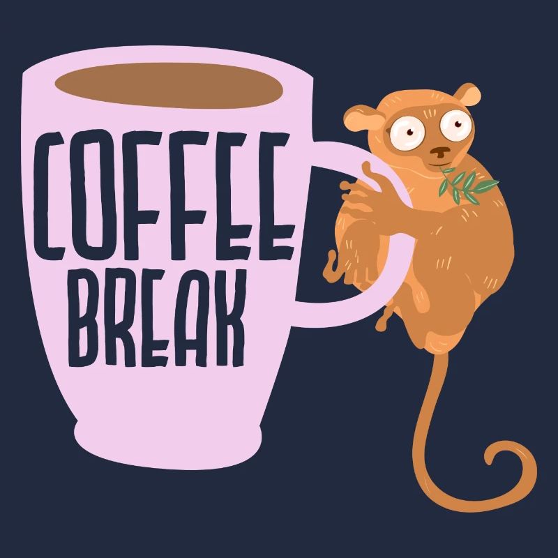 Kaffeepause Tarsierflüsterer Koffeintrinker
