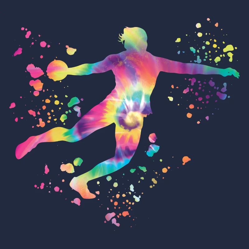 Diskuswerfer Colorsplash Diskuswurf