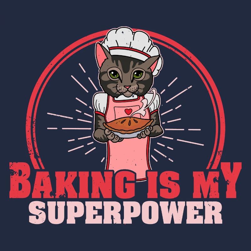 Cat Baker Hobby Baker Pastry Biscuits