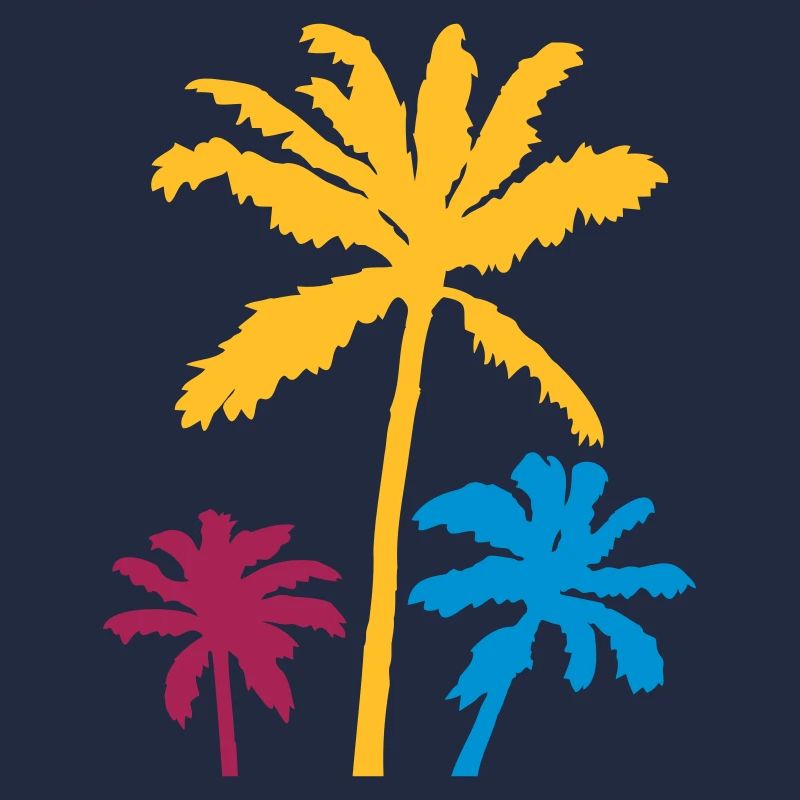 Silhouette Palm Trees Sunset