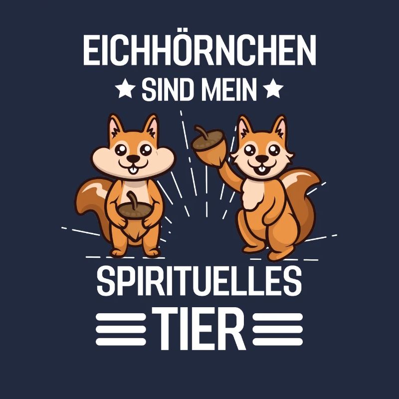 Waldbewohner Geschenk Lustiges Eichhörnchen