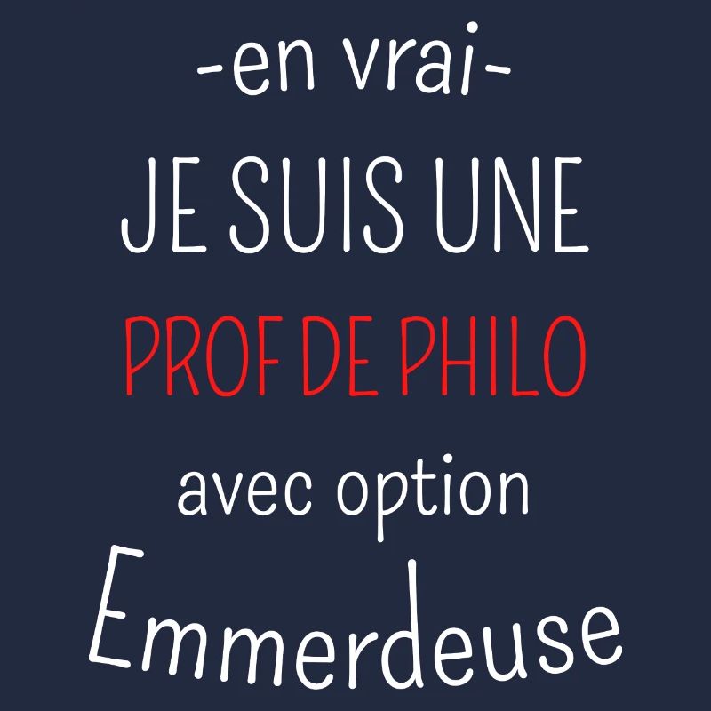 Prof de Philo Avec Option Emmerdeuse