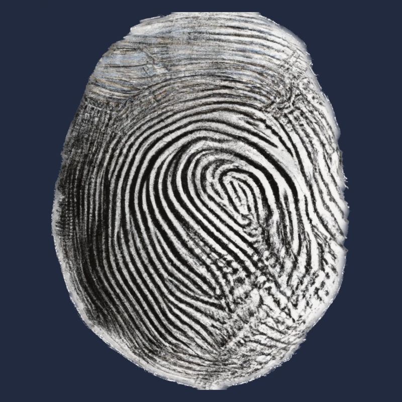 Empreinte digitale noire