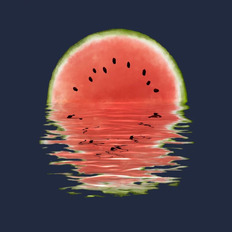 Coucher de soleil melon