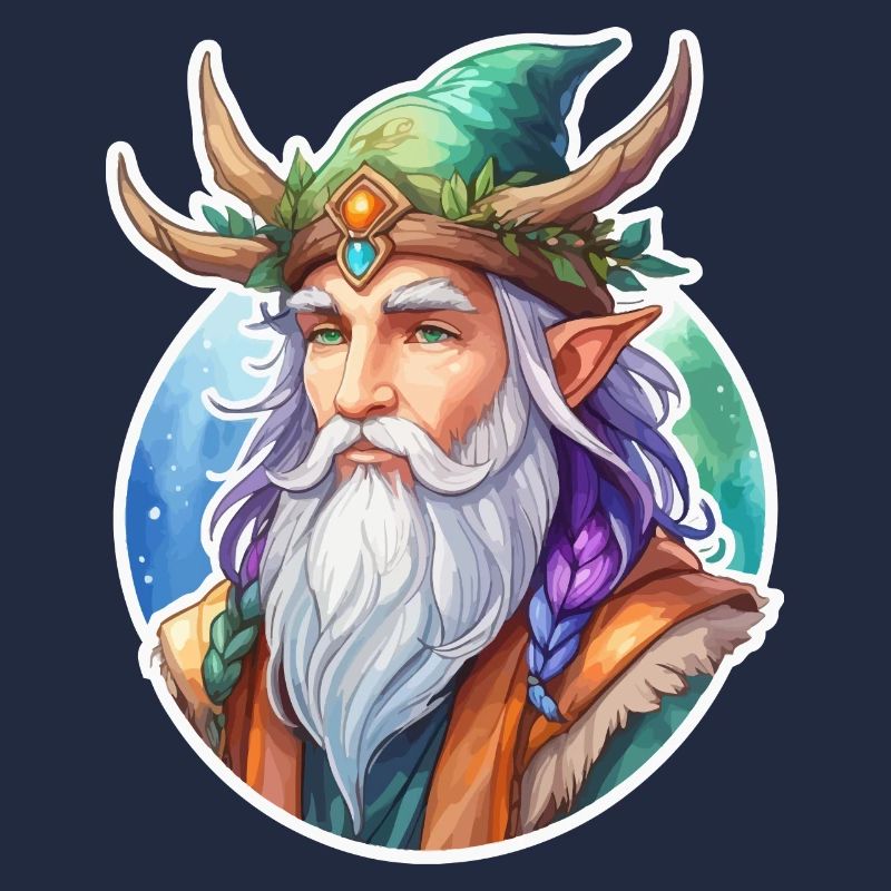 Druide Wasserfarben