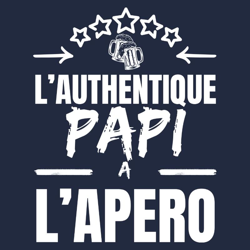 DER AUTHENTISCHE OPA BEIM APERITIF