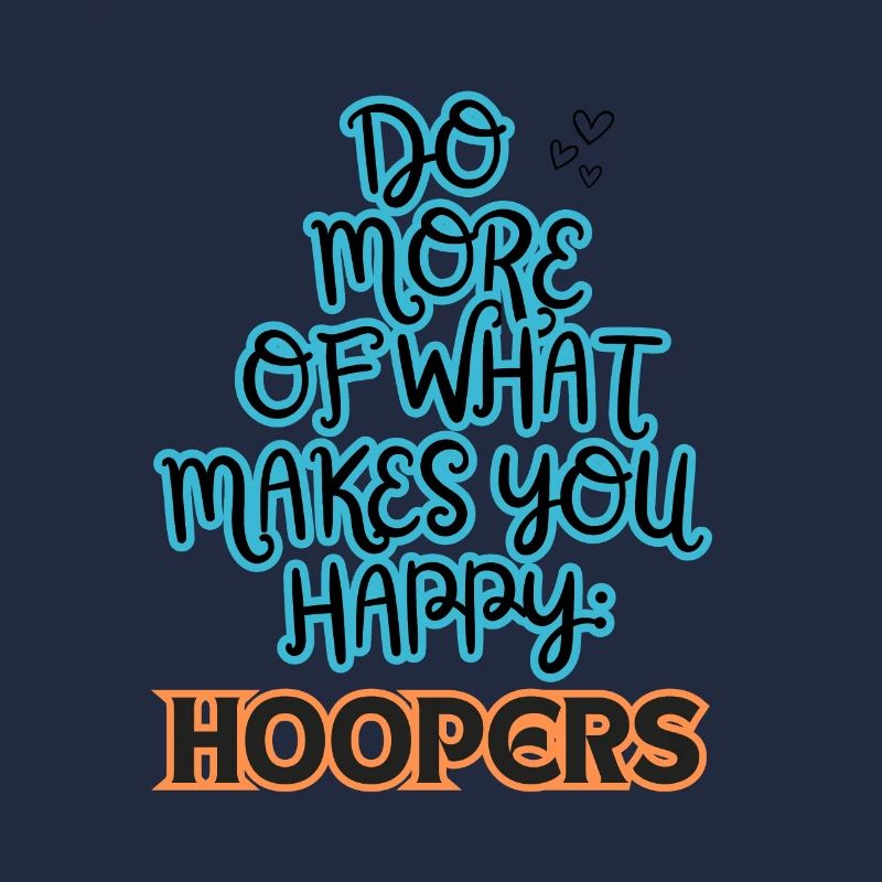 Hooper Faites plus de ce qui vous rend bleu/orange