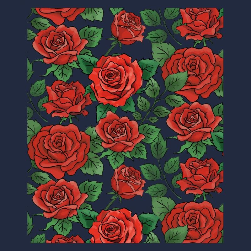 Motif Roses