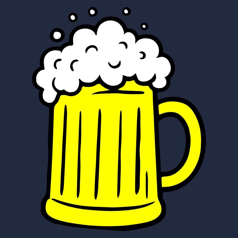 Bier Comic Bierglas