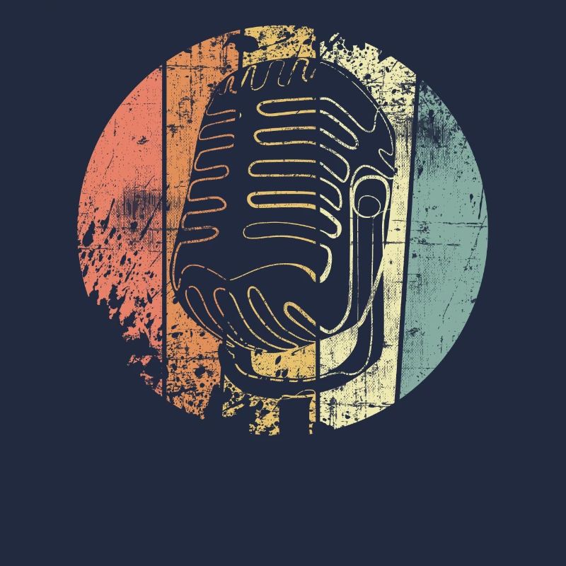 Microphone rétro