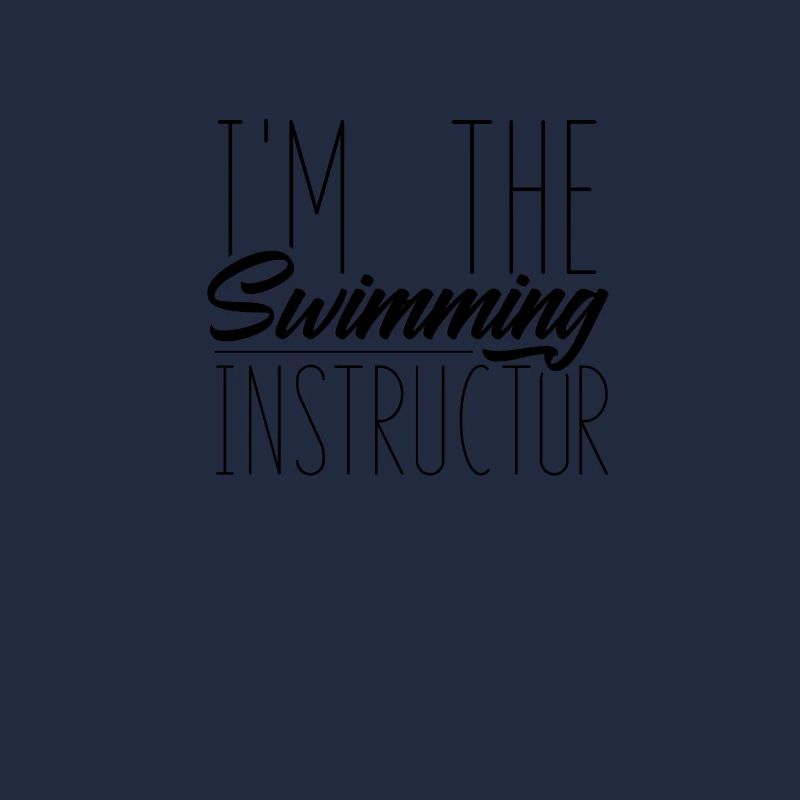 Je suis le moniteur de natation cours de natation