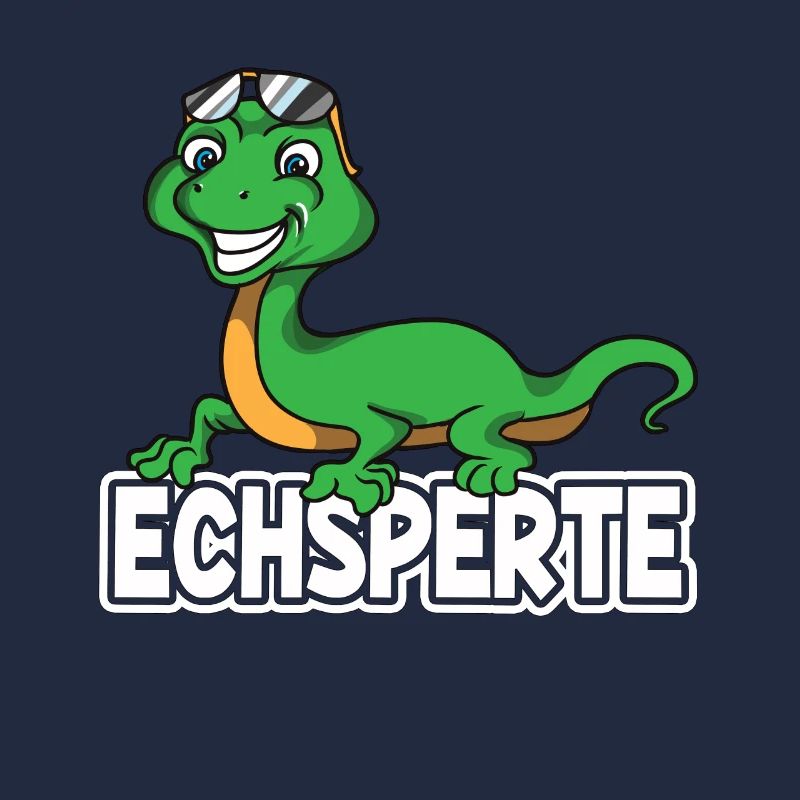 Echsperte Echse Reptilien Eidechse Experte Spruch