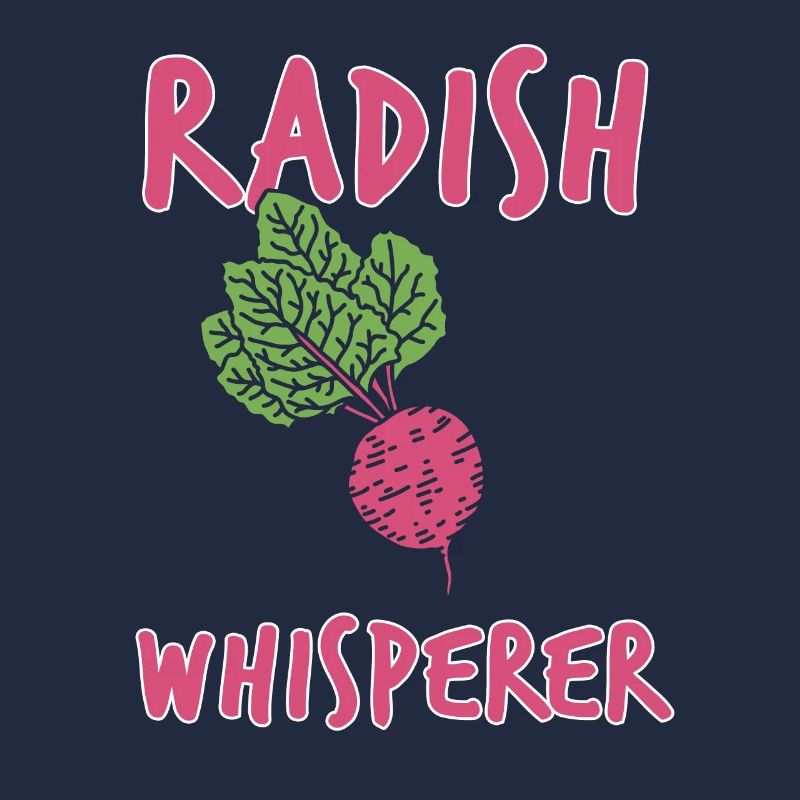 Radieschen Flüsterer Geschenk