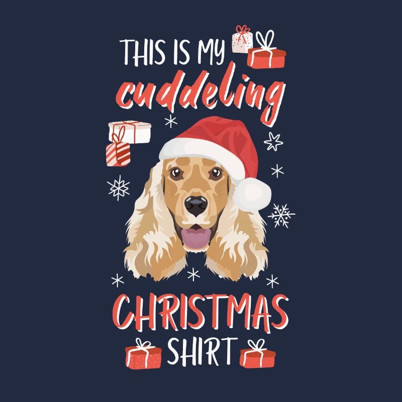 Deutsch Cocker Épagneul Noël