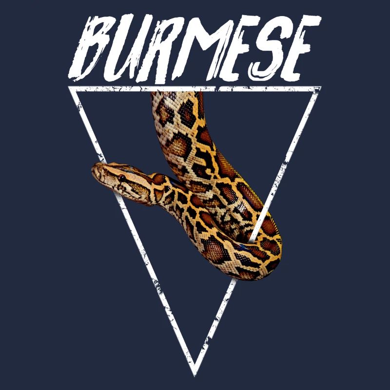 Burmesischer Python Besitzer Geometrisch