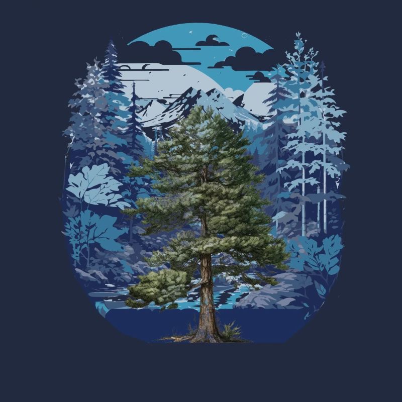 tree, forest, nature, wilderness, deciduous tree, fir, pine