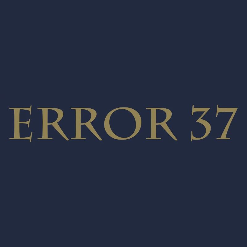 Error 37