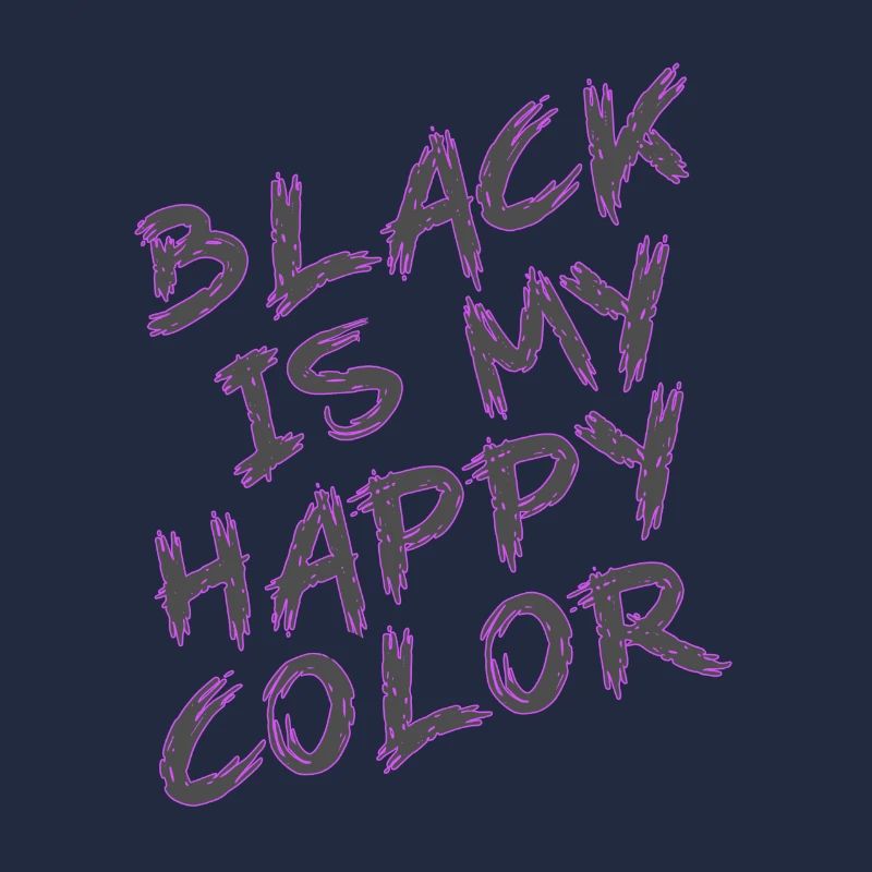 Couleur préférée: gothique noir