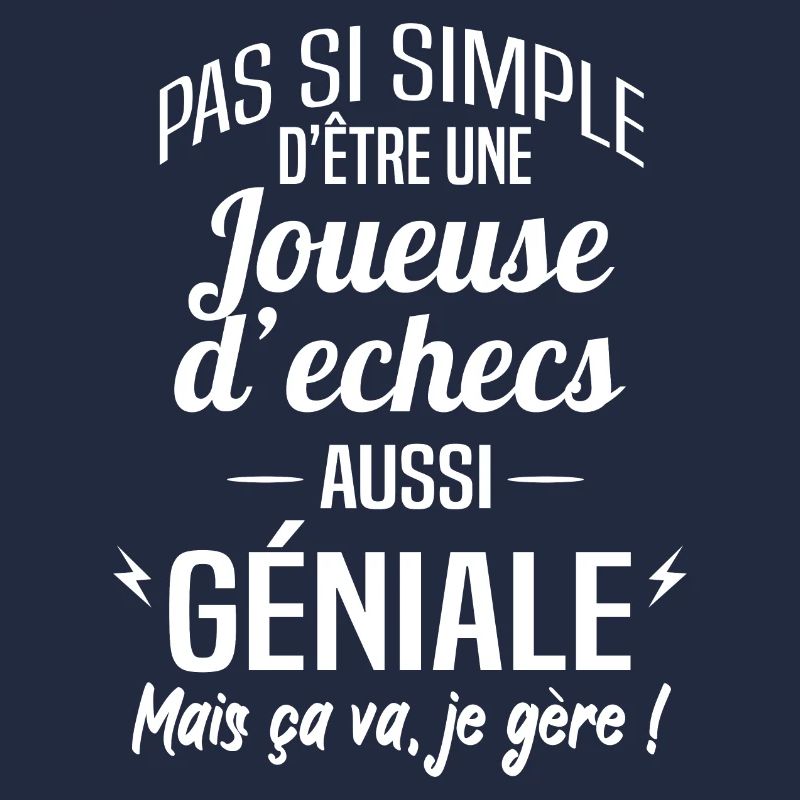 Joueuse d'echecs