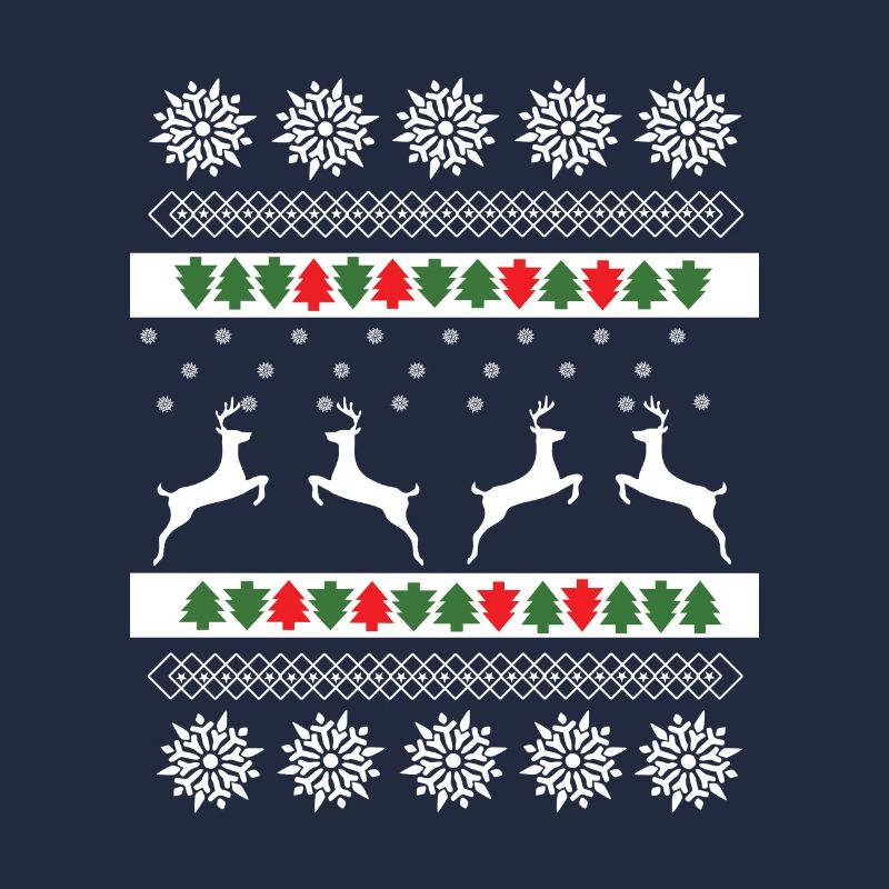 Pull de Noël Norwegian Pattern Rennes