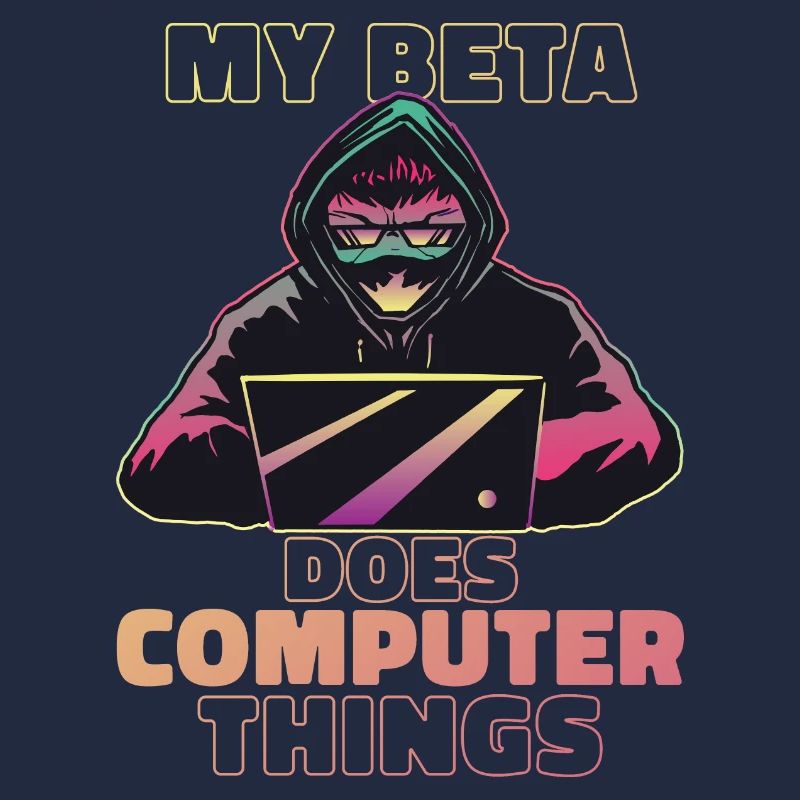 Mein Beta macht Computerdinge Programmierer