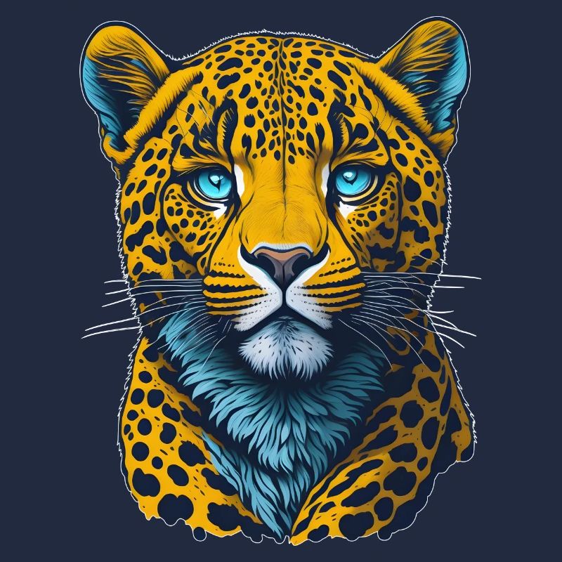 Leopard I Raubkatze der Savanne Afrikas I Geschenk