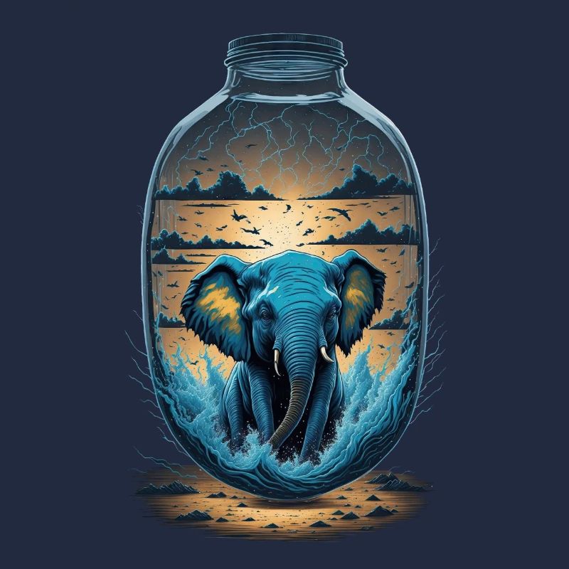 Bouteille d’éléphant