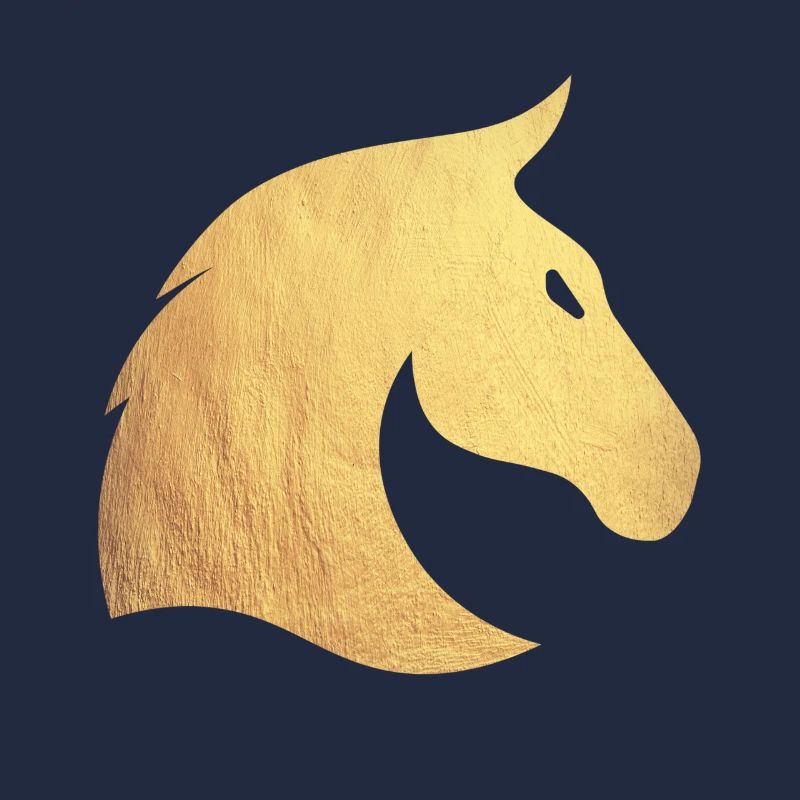 Goldenes Pferd