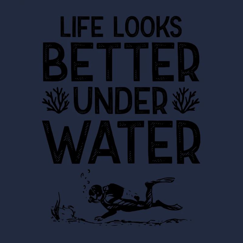 tauchen unter wasser