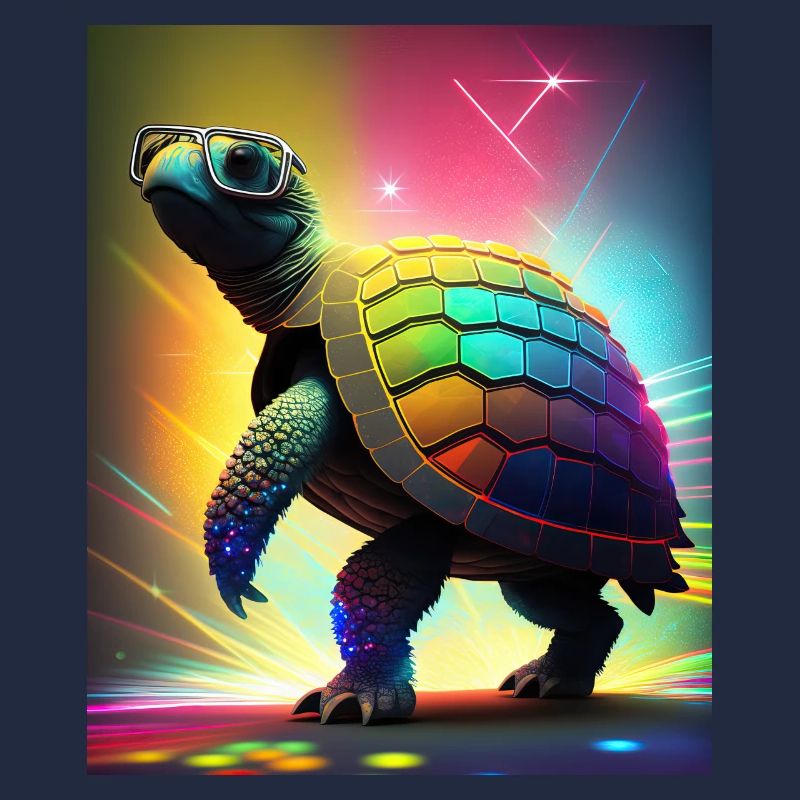Turtle à la discothèque
