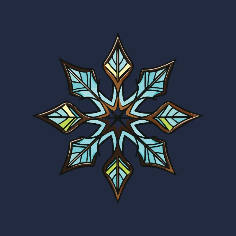 Frost Symbol Stern Winter Schnee