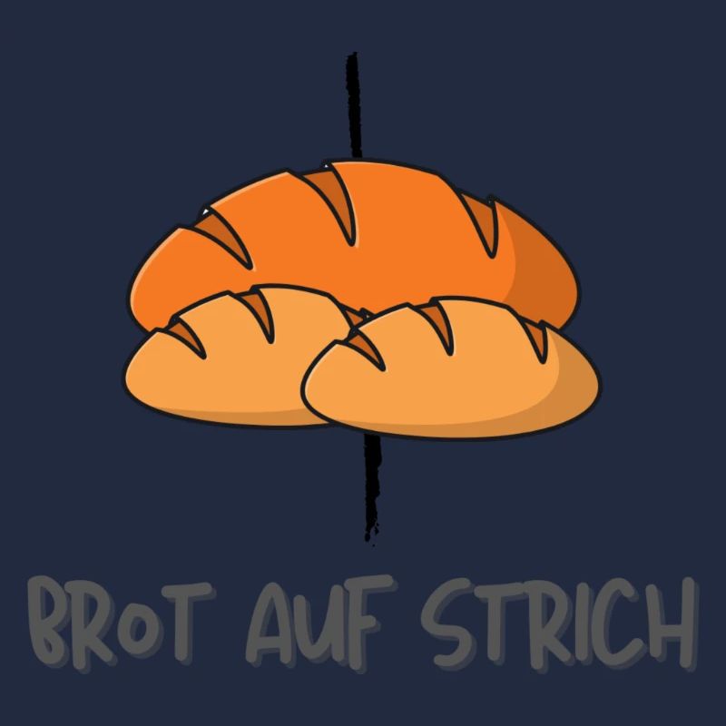 Brotaufstrich oder Brot auf Strich